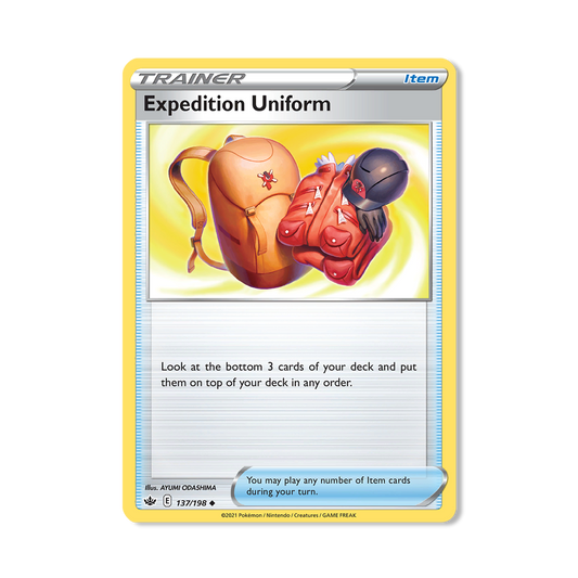 Expedition Uniform Pokémon Pokémon Chilling Reign - Reverse Holo kaart | Engels