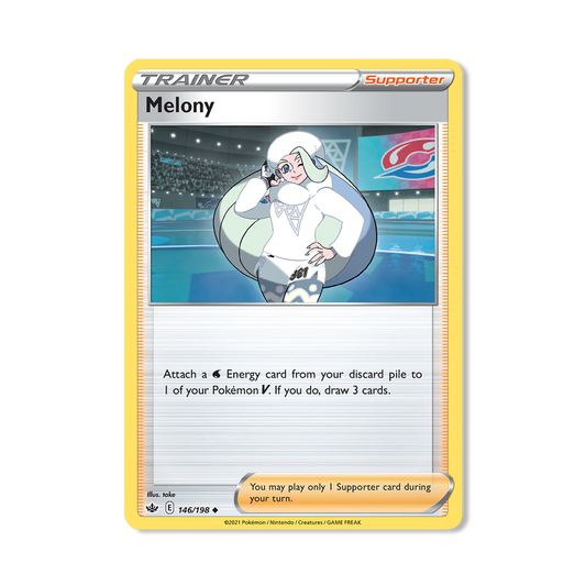 Melony Pokémon Pokémon Chilling Reign - Normal kaart | Engels