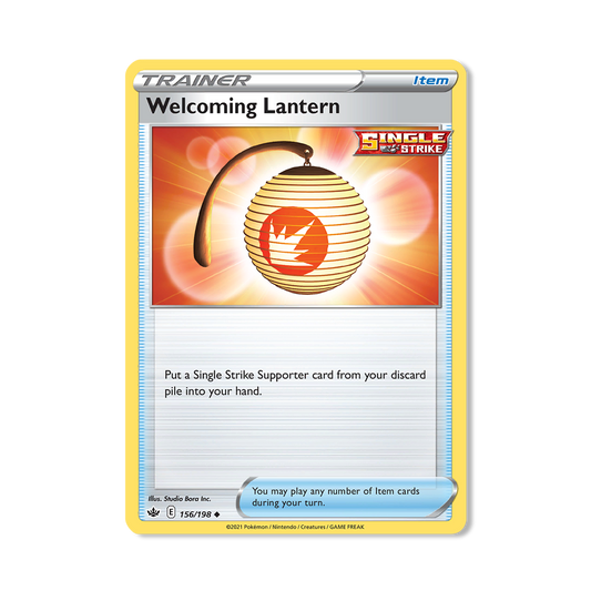 Welcoming Lantern Pokémon Pokémon Chilling Reign - Normal kaart | Engels