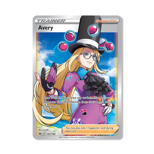 Avery Pokémon Pokémon Chilling Reign - Normal kaart | Engels