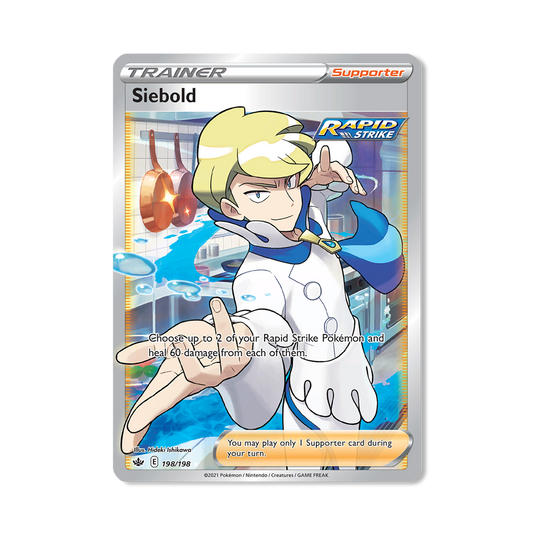Siebold Pokémon Pokémon Chilling Reign - Normal kaart | Engels