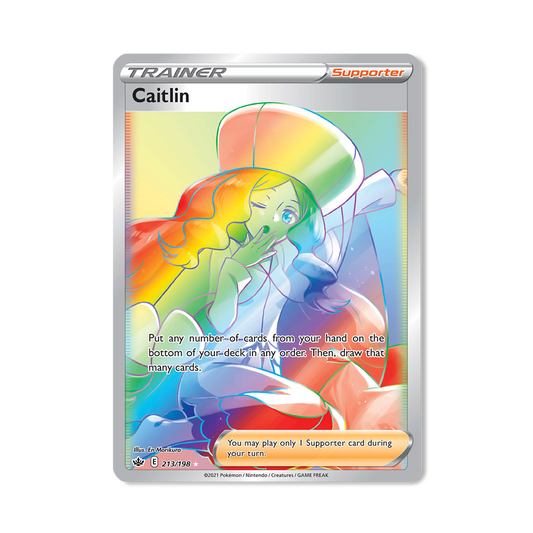 Caitlin Pokémon Pokémon Chilling Reign - Normal kaart | Engels