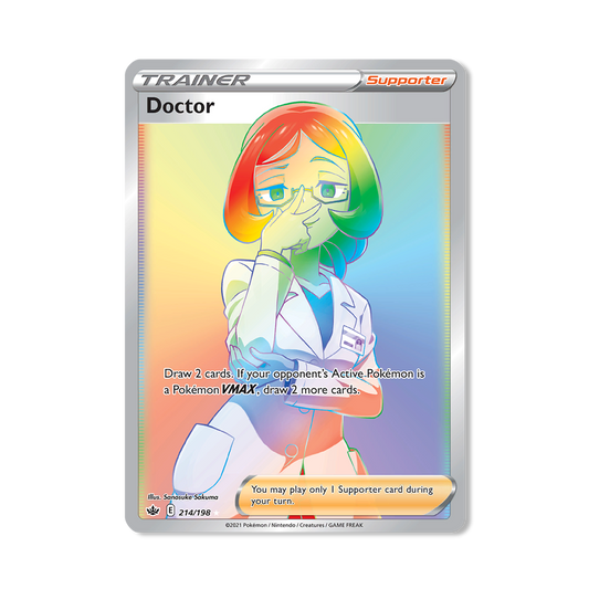 Doctor Pokémon Pokémon Chilling Reign - Normal kaart | Engels