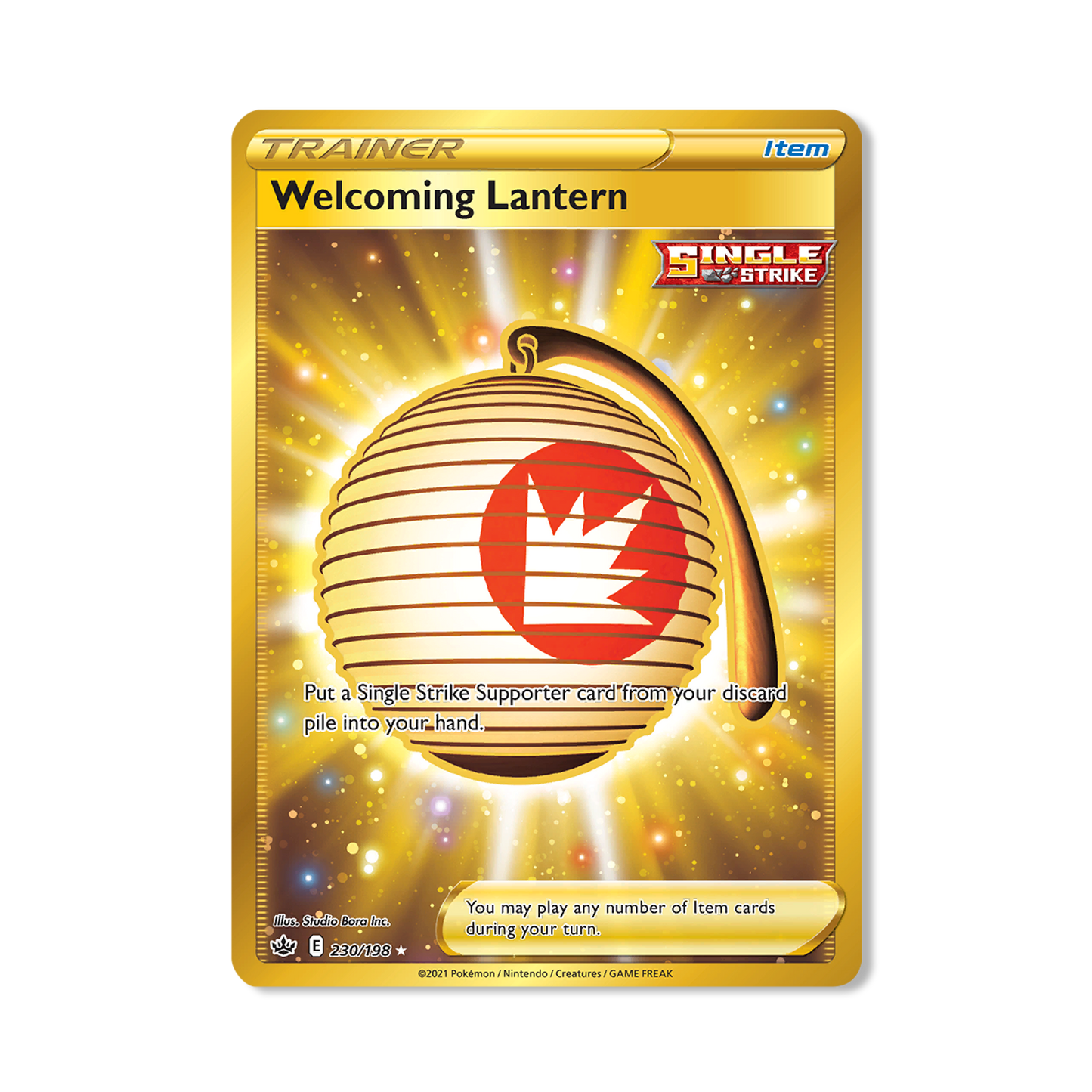 Welcoming Lantern Pokémon Pokémon Chilling Reign - Normal kaart | Engels