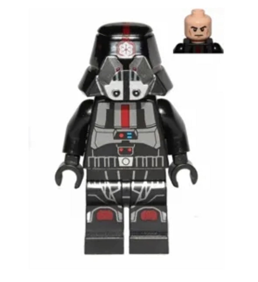 Sith Trooper - Black Armor with Printed Legs