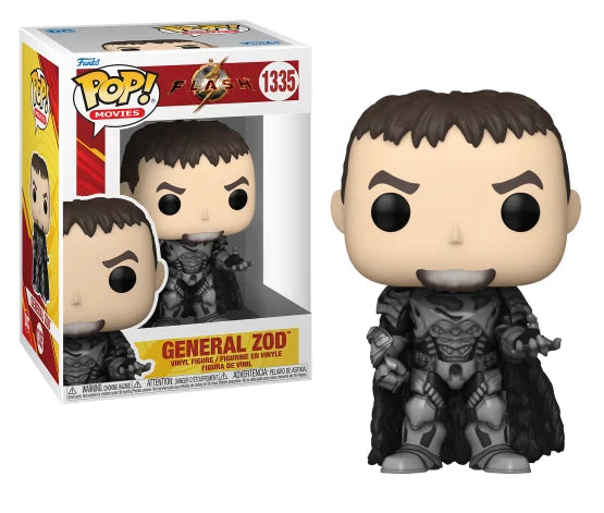 Funko Pop DC The Flash General Zod #1335 Vinyl Figure Collectible