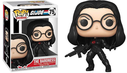 Funko Pop Retro Toys G.I. Joe The Baroness #75 Vinyl Figure