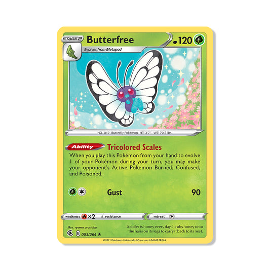 Butterfree Pokémon Pokémon Fusion Strike - Holo kaart | Engels