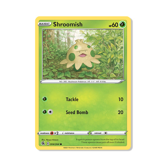 Shroomish Pokémon Pokémon Fusion Strike - Reverse Holo kaart | Engels