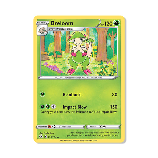 Breloom Pokémon Pokémon Fusion Strike - Normal kaart | Engels