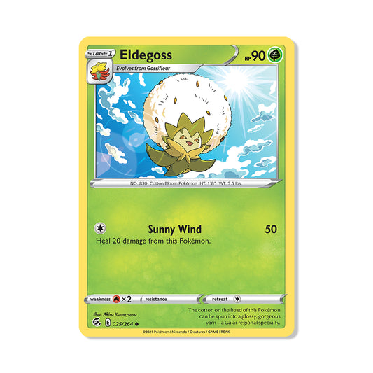 Eldegoss Pokémon Pokémon Fusion Strike - Normal kaart | Engels