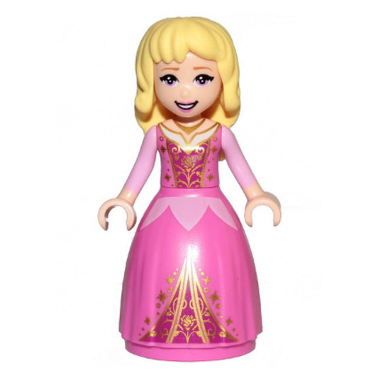 Aurora - Wide Skirt with Gold Filigree