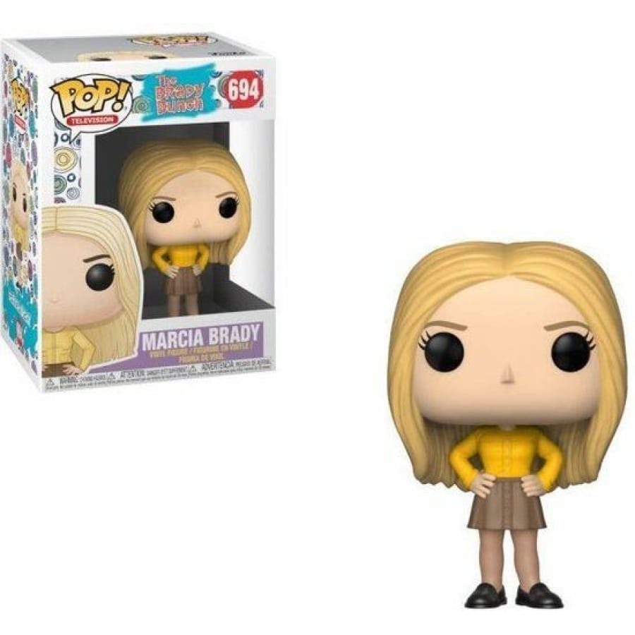 Funko Pop The Brady Bunch Marcia Brady #694 Vinyl Figure Collectible
