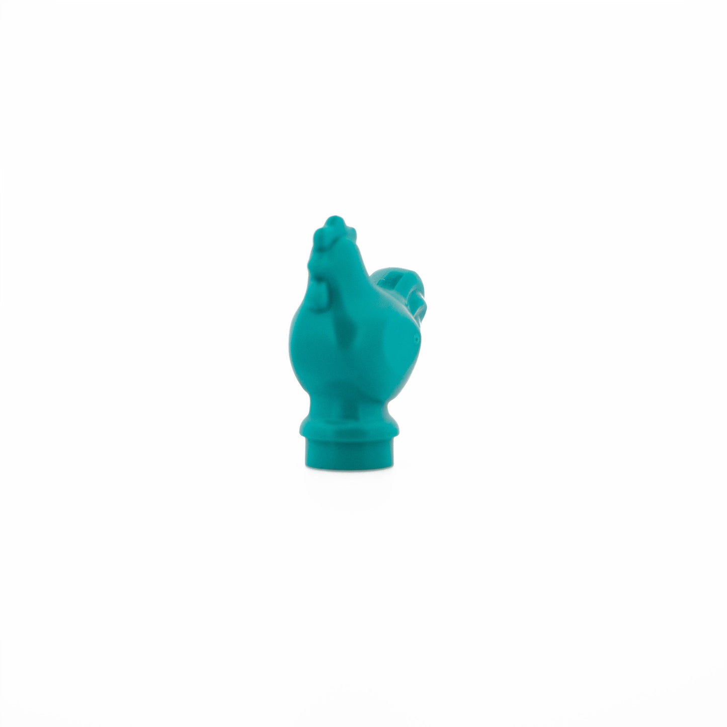 Dark Turquoise Chicken, Wide Base