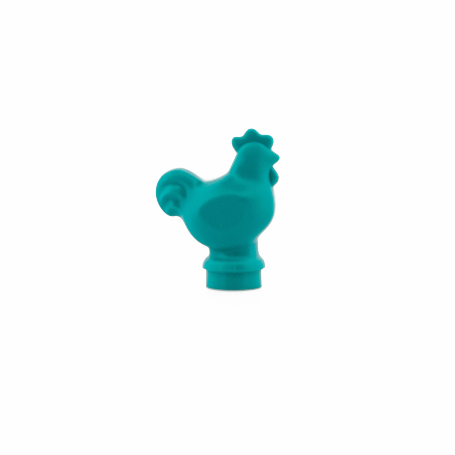 Dark Turquoise Chicken, Wide Base
