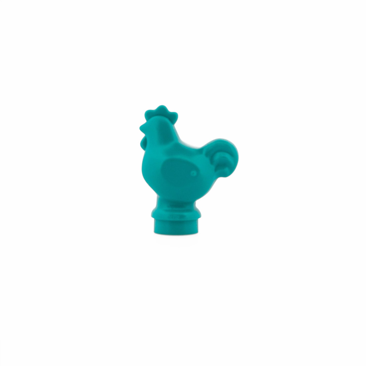 Dark Turquoise Chicken, Wide Base