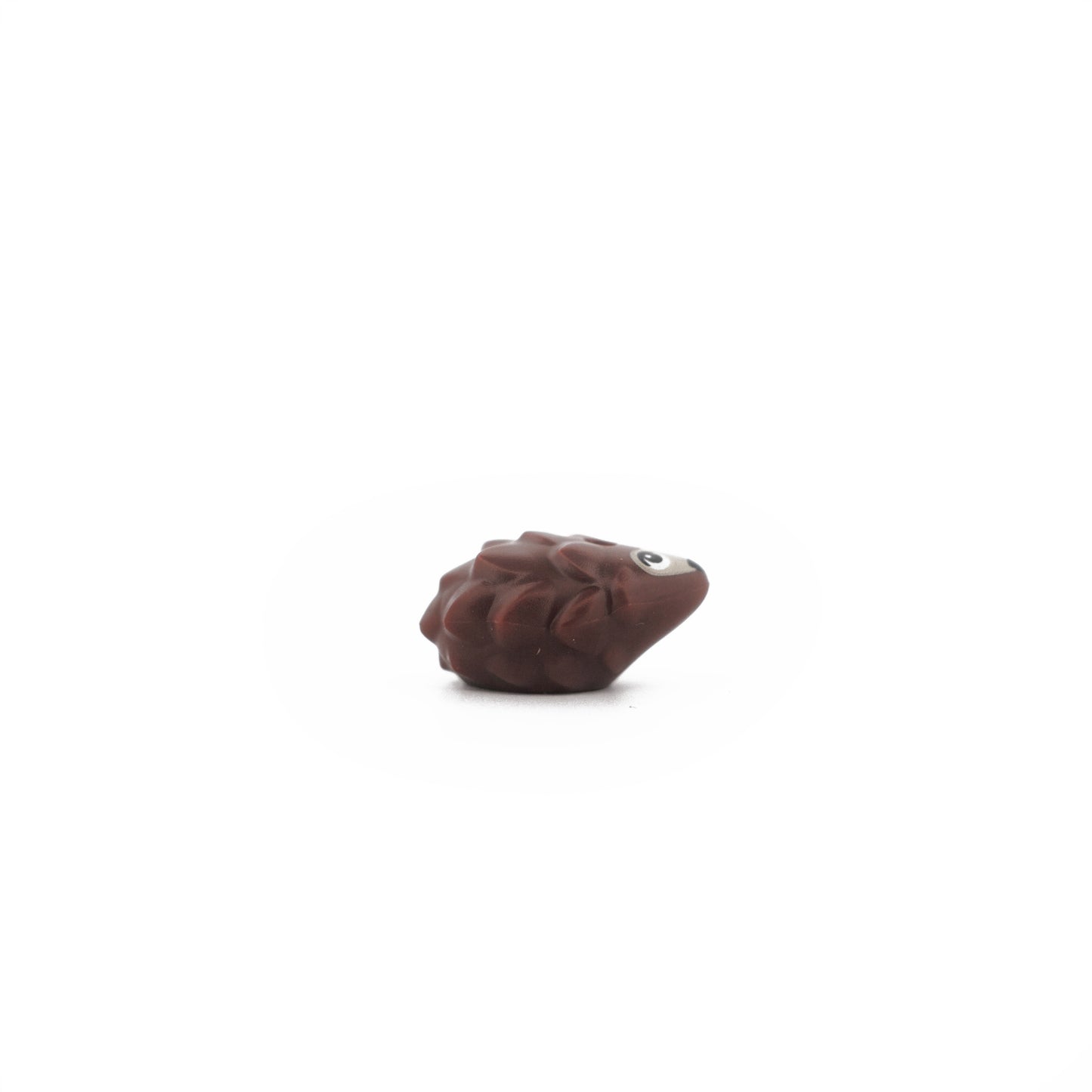 Reddish Brown Hedgehog, Friends Style, Baby with Black Eyes and Nose and Tan Face Pattern Pattern (Marshmallow)