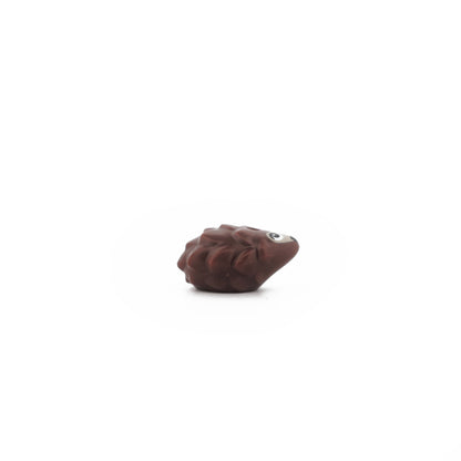 Reddish Brown Hedgehog, Friends Style, Baby with Black Eyes and Nose and Tan Face Pattern Pattern (Marshmallow)
