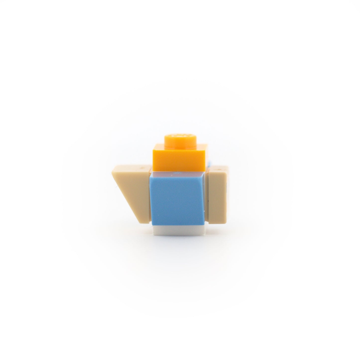 Minecraft Pufferfish, Uninflated - Brick Built
