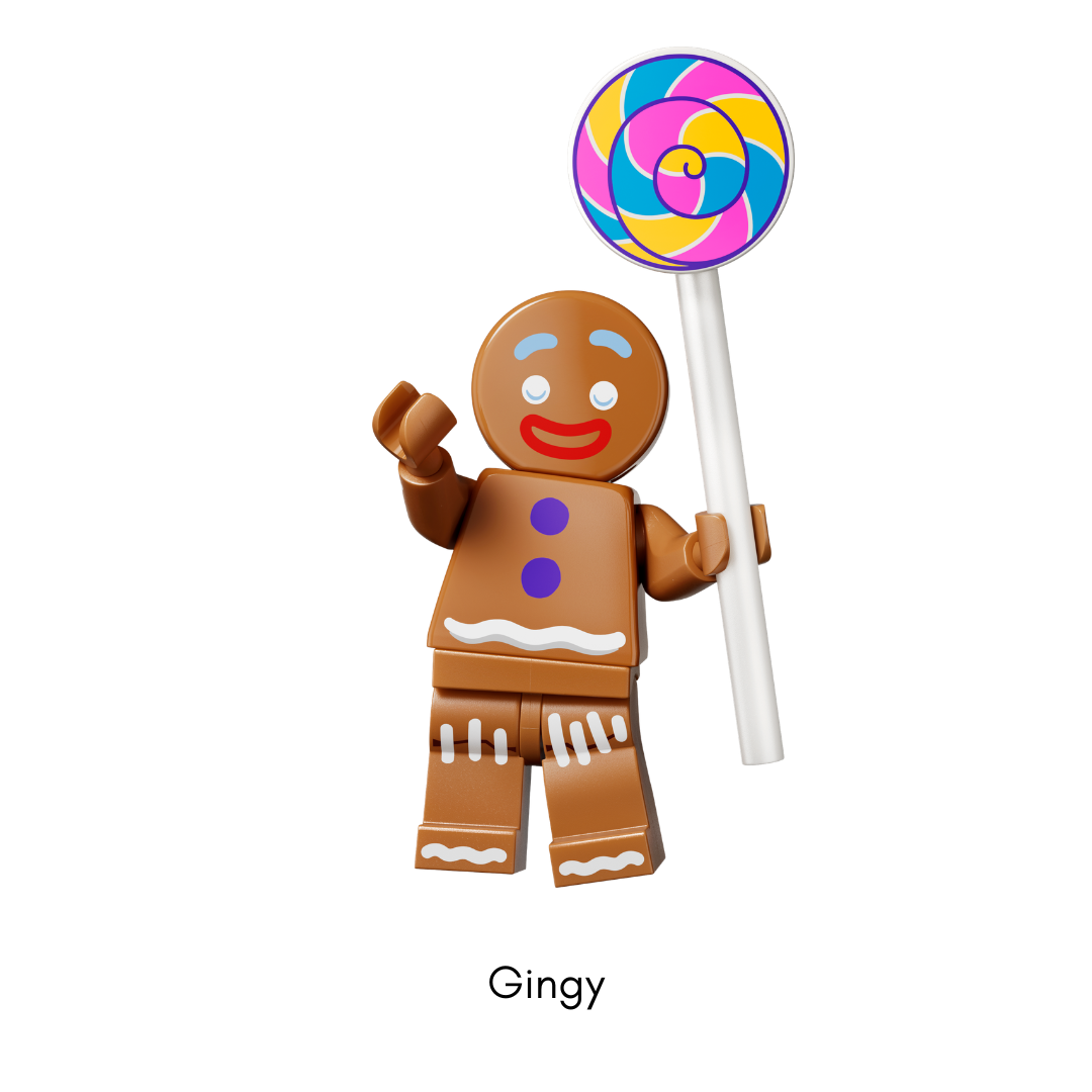 LEGO Shrek Gingy Minifiguur 71053 | Gingerbread Man