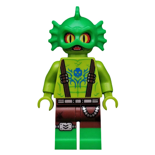 LEGO Minifigures The LEGO Movie 2 Swamp Creature – Swamp Creature Minifigure