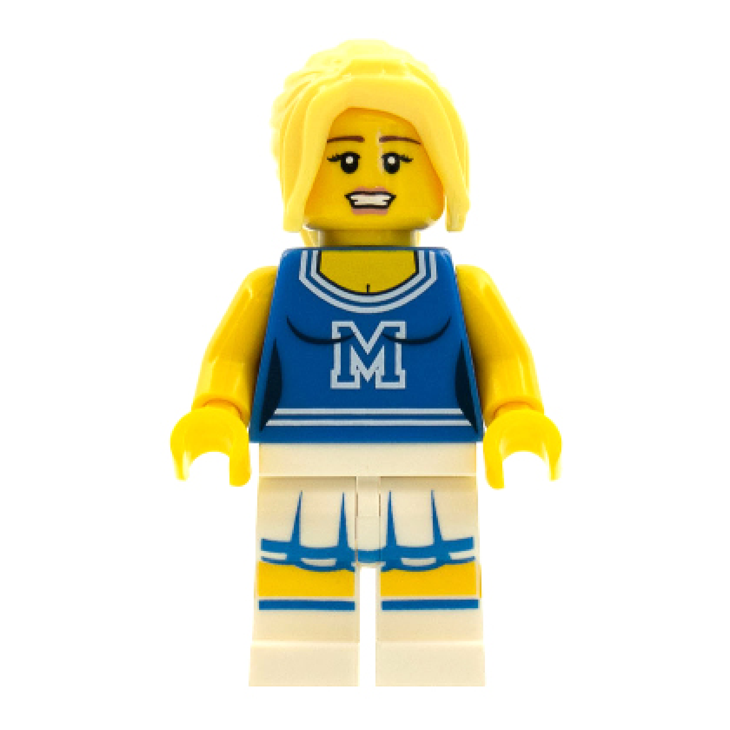 LEGO Minifigures Series 1 Cheerleader – Blue Cheerleader Minifigure