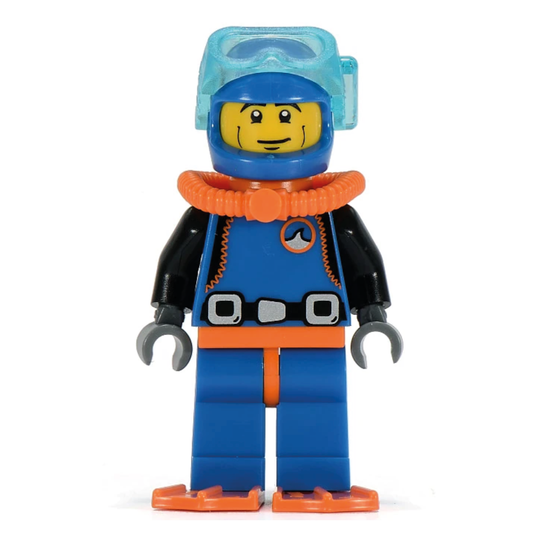 LEGO Minifigures Series 1 Deep Sea Diver – Vintage Diver Minifigure