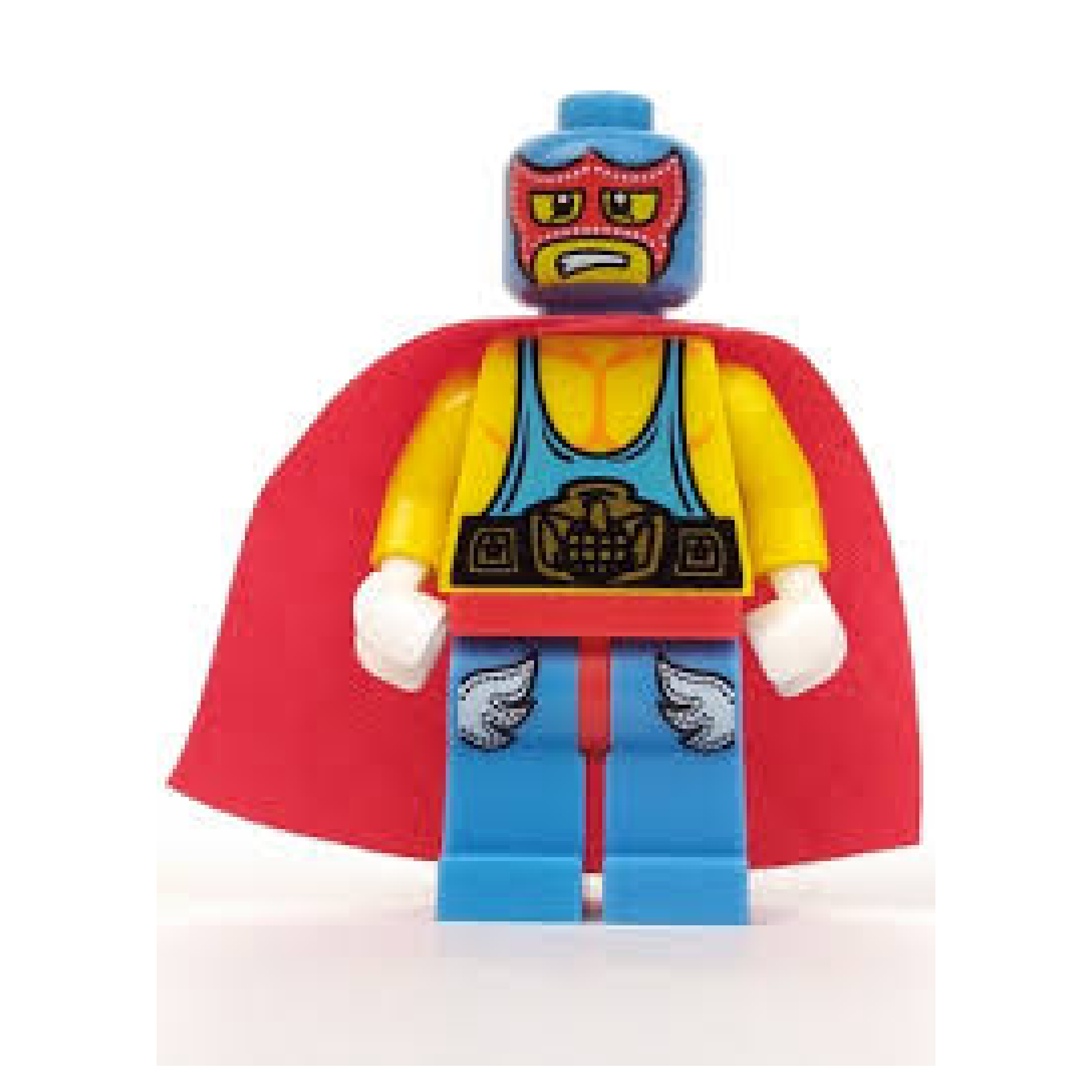 LEGO Minifigures Series 1 Super Wrestler – Masked Luchador Minifigure ...