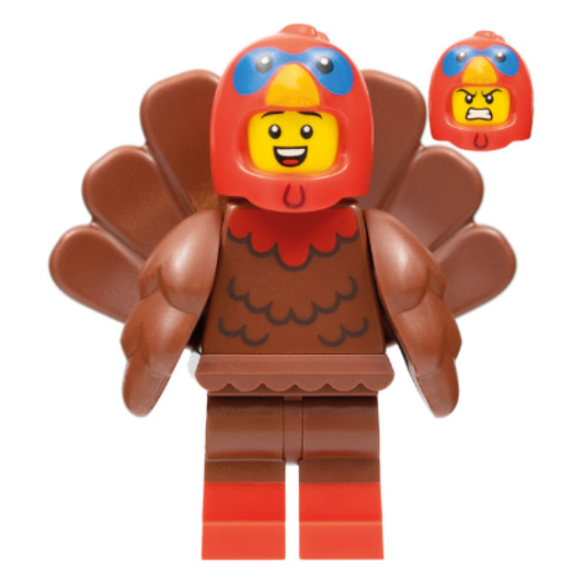 Turkey Costume LEGO Minifigure Series 23 – Collectible Character