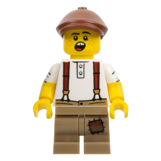 Newspaper Kid LEGO Minifigure Series 24 – Collectible Character