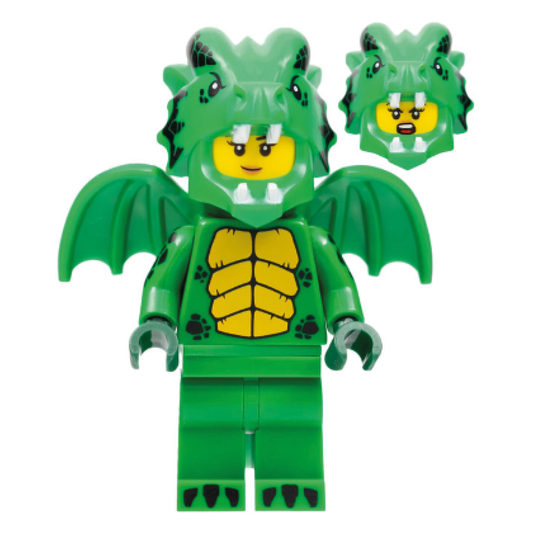 Green Dragon Costume LEGO Minifigure Series 23 – Collectible Character