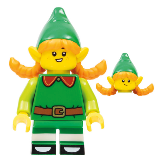 Holiday Elf LEGO Minifigure Series 23 – Collectible Figure
