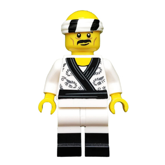 LEGO Minifigures The LEGO Ninjago Movie Sushi Chef – Sushi Chef Minifigure