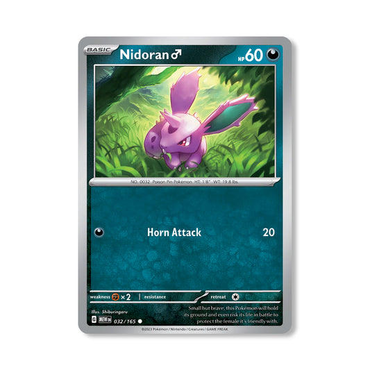 Nidoran Pokémon Scarlet & Violet 210 - Reverse Holo kaart | Engels