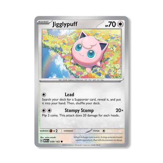 Jigglypuff Pokémon Scarlet & Violet 223 - Reverse Holo kaart | Engels