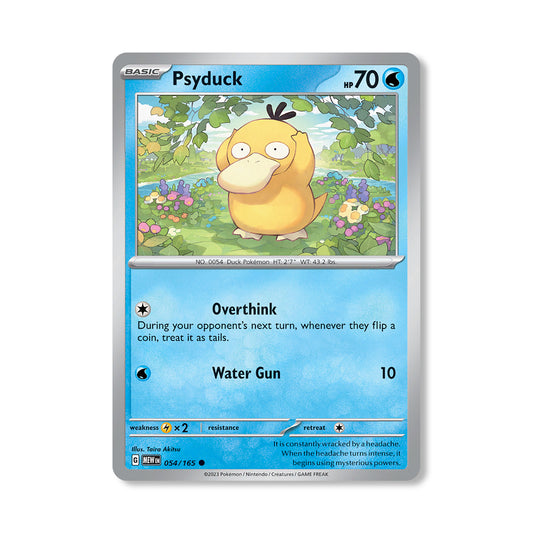 Psyduck Pokémon Scarlet & Violet 251 - Normal kaart | Engels