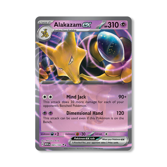 Alakazam Pokémon Scarlet & Violet 273 - ex kaart | Engels