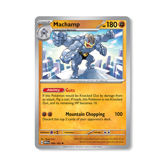 Machamp Pokémon Scarlet & Violet 278 - Normal kaart | Engels