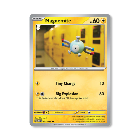 Magnemite Pokémon Scarlet & Violet 303 - Normal kaart | Engels