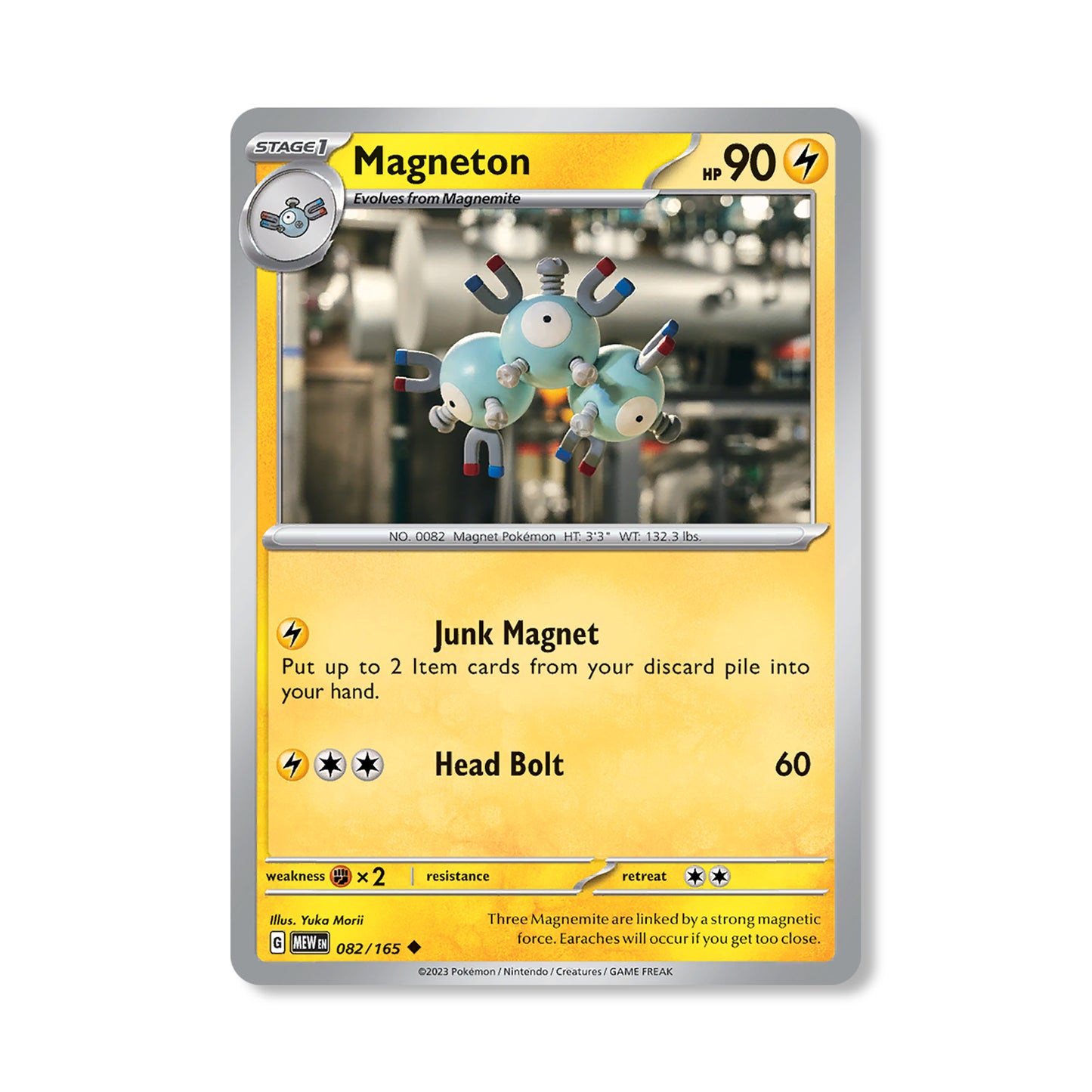 Magneton Pokémon Scarlet & Violet 305 - Normal kaart | Engels
