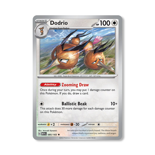 Dodrio Pokémon Scarlet & Violet 311 - Normal kaart | Engels