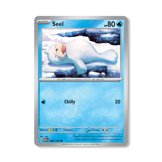 Seel Pokémon Scarlet & Violet 313 - Normal kaart | Engels