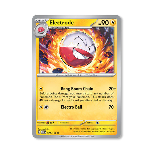 Electrode Pokémon Scarlet & Violet 151 - Normal kaart | Engels