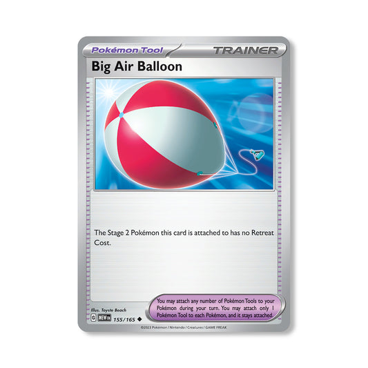 Big Air Balloon Pokémon Scarlet & Violet 151 - Normal kaart | Engels