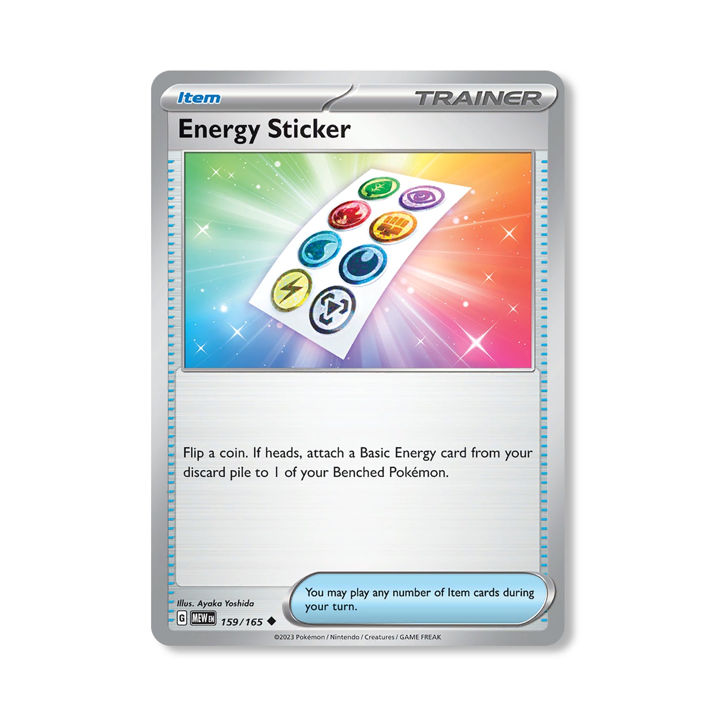 Energy Sticker Pokémon Scarlet & Violet 151 - Normal kaart | Engels