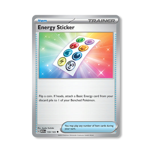 Energy Sticker Pokémon Scarlet & Violet 151 - Normal kaart | Engels