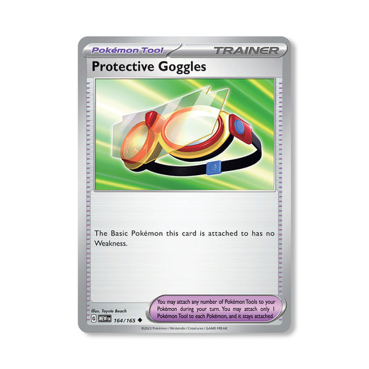 Protective Goggles Pokémon Scarlet & Violet 151 - Normal kaart | Engels