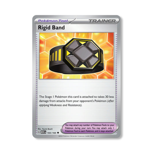 Rigid Band Pokémon Scarlet & Violet 151 - Normal kaart | Engels