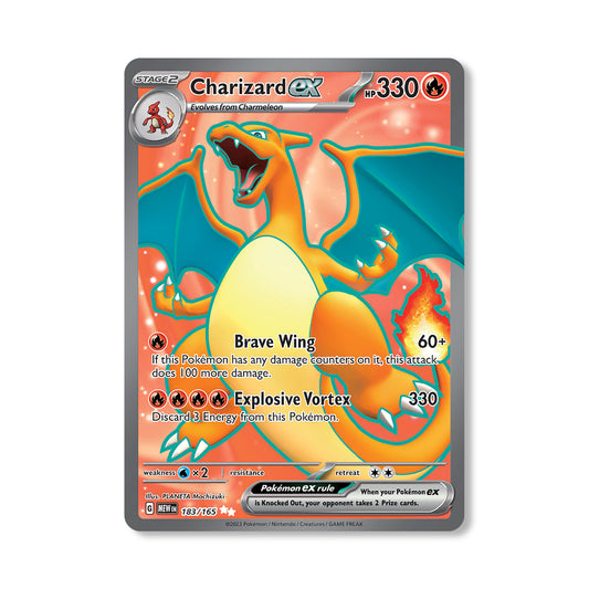 Charizard ex Pokémon Scarlet & Violet 151 - ex kaart | Engels