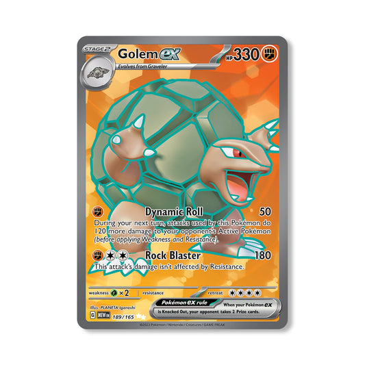 Golem ex Pokémon Scarlet & Violet 151 - ex kaart | Engels